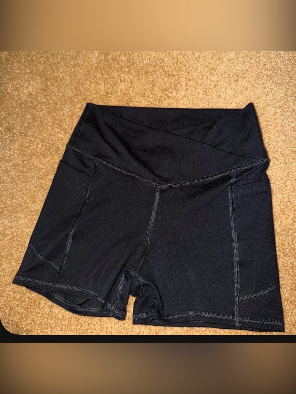 Gilly Hicks Cross over High-Waist Women’s Bike Shorts